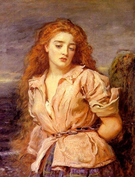 Sir John Everett Millais The Martyr of the Solway